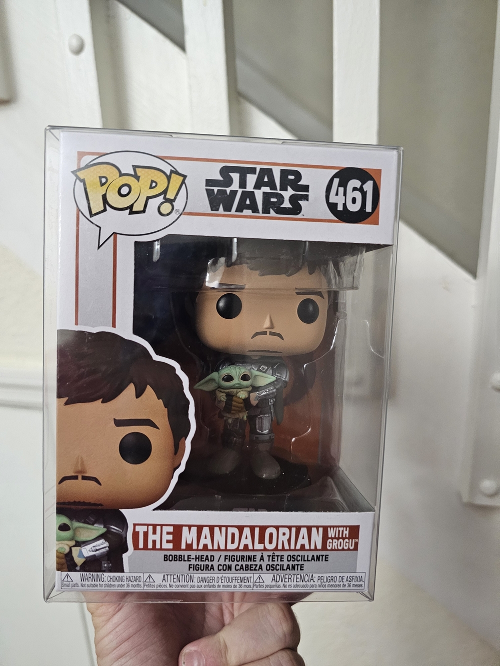 Funko Pop! Star Wars The Mandalorian with Grogu #461